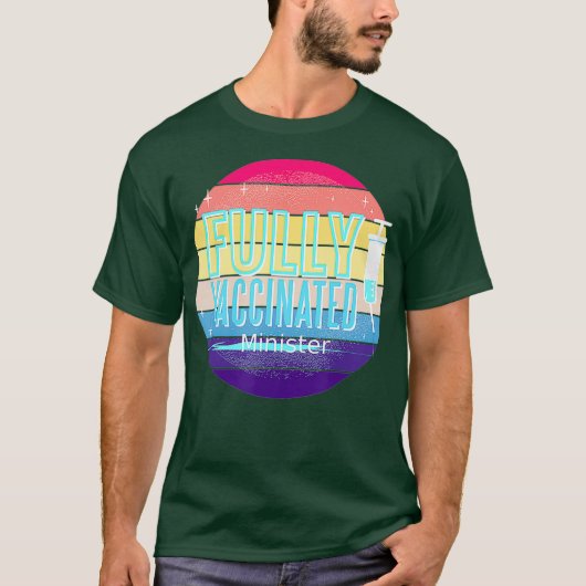 完全にワクチン接種された宣教師 Tシャツ (正面)
