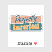 完全に不完全なカスタムビニールシール シール (シート)