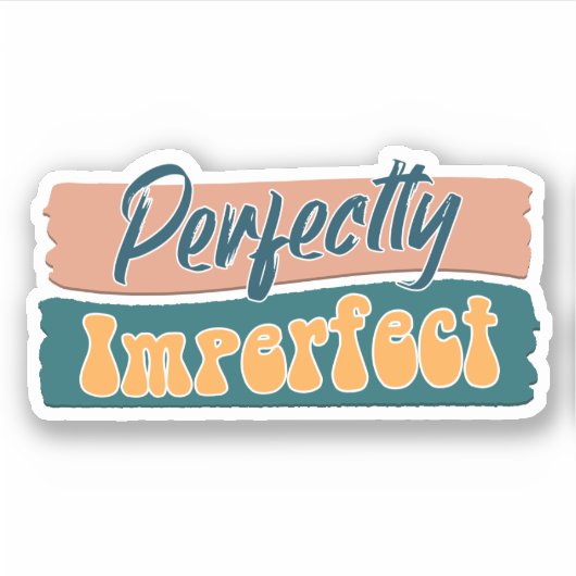 完全に不完全なカスタムビニールシール シール (正面)