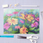 完全に不完全なデイジーティッシュペーパー 薄葉紙 (クラフト)