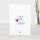 完全に不完全な1_グリーティングカード5"x7" カード (裏面)