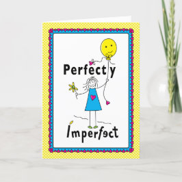 完全に不完全な1_グリーティングカード5"x7" カード