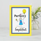 完全に不完全な1_フラットカード5"x7" カード (スタンド正面)