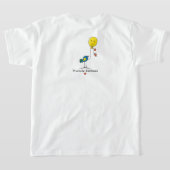 完全に不完全な1B_キッズTシャツ Tシャツ (レイダウン裏面)