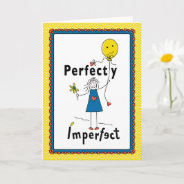 完全に不完全な1B_グリーティングカード5"x7" カード