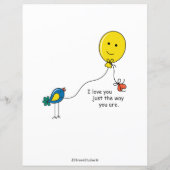 完全に不完全な1B_フラット紙シート8.5x11インチ (裏面)