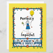 完全に不完全な1B_フラット紙シート8.5x11インチ (正面/裏面)