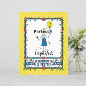 完全に不完全な1B_フラット紙シート8.5x11インチ (スタンド正面)