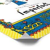 完全に不完全な1B_プリント8"x10" ポスター (角)