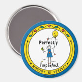 完全に不完全な1B_丸磁石3" マグネット (正面/裏面)