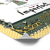 完全に不完全な1C_プリント8"x10" ポスター (角)