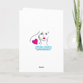 完全に不完全な2_グリーティングカード5"x7" カード (裏面)