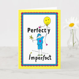 完全に不完全な2_グリーティングカード5"x7" カード