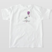 完全に不完全な2A_キッズTシャツ Tシャツ (レイダウン裏面)