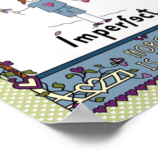 完全に不完全な2A_プリント8"x10" ポスター (角)