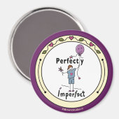 完全に不完全な2A_丸磁石3" マグネット (正面/裏面)