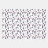 完全に不完全な2A Mix_Wrapping紙 ラッピングペーパーシート (正面3)