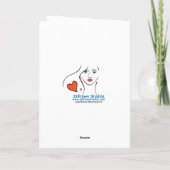 完全に不完全な2B_グリーティングカード5"x7" カード (裏面)