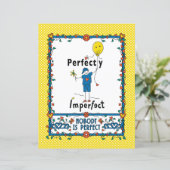 完全に不完全な2B_フラット紙シート8.5x11インチ (スタンド正面)