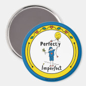 完全に不完全な2B_丸磁石3" マグネット (正面/裏面)