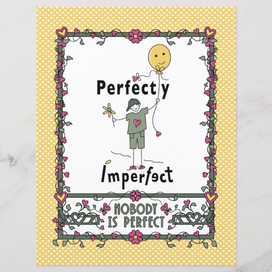 完全に不完全な2C_フラット紙シート8.5x11" (正面)