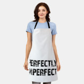 完全に不完全な エプロン (着用した状態)