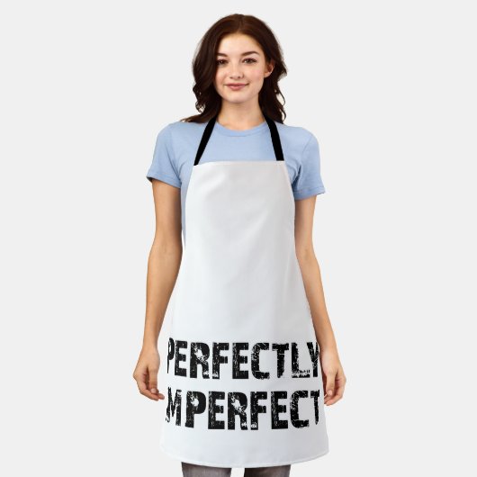 完全に不完全な エプロン (着用した状態)