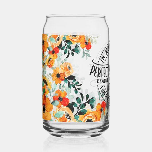 完全に不完全な ガラス缶 (正面)