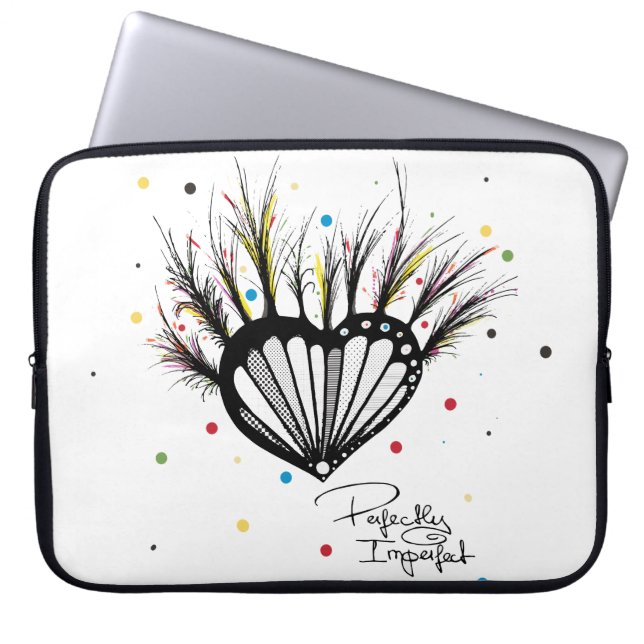 完全に不完全な ラップトップスリーブ (正面)