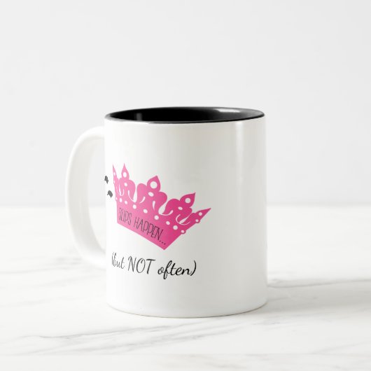 完全に不完全な"女神と" ツートーンマグカップ (正面左)