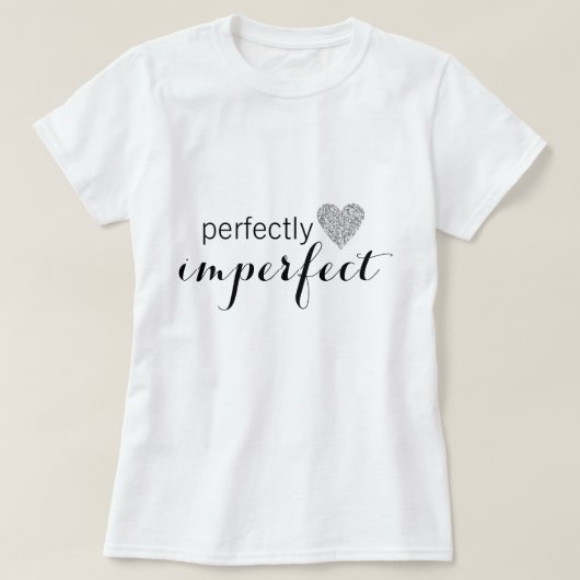 完全に不完全な Tシャツ (デザイン正面)