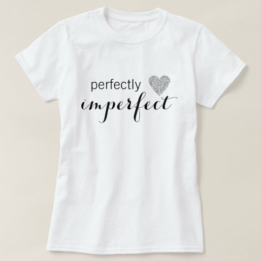 完全に不完全な Tシャツ (デザイン正面)