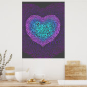 完全に不完全前向き、引用文 ポスター (キッチン)