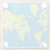 完全に世界中で ガラスコースター (裏面)