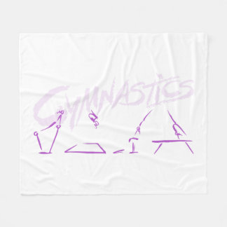 完全に中型毛布のまわりで フリースブランケット