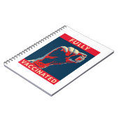 完全に予防接種された ノートブック (左側)