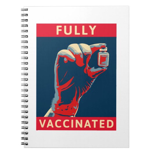 完全に予防接種された ノートブック (正面)
