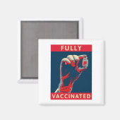 完全に予防接種された マグネット (正面/裏面)