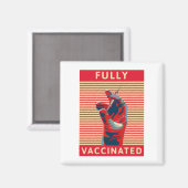 完全に予防接種された マグネット (正面/裏面)
