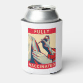 完全に予防接種された 缶クーラー (缶裏面)