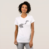 完全に低音のおもしろいな魚釣りのTシャツについて Tシャツ (正面フル)