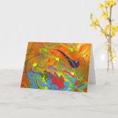 完全に信用する カード (黄色い花)