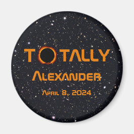 完全に個人的な2024 太陽の Eclipse マグネット