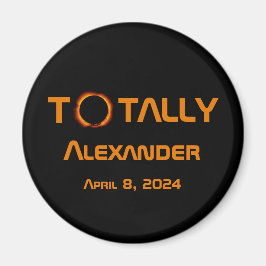 完全に個人的な2024 太陽の Eclipse マグネット