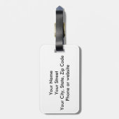 完全に優雅な独立したコンサルタントのギフト ラゲッジタグ (裏面縦)