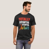 完全に公平な可能性の審査員1 Tシャツ (正面フル)