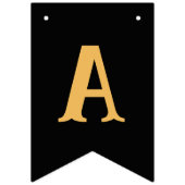 完全に古い誕生日パファッションドーティー バンティングフラッグ (第3の旗)