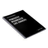 完全に和解したライフオフィスのユーモア ノートブック (右側)