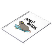 完全に垂直なおもしろいラットパン ノートブック (左側)