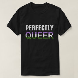 完全に変な(Genderqueer) LGBTのプライド Tシャツ